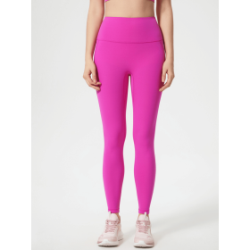 JupiterGear Wide Waistband Leggings (Color: Fuchsia Pink, size: 4)