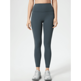 JupiterGear Wide Waistband Leggings (Color: Dark Gray, size: 6)