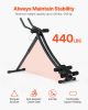 VEVOR AB Workout Machine, Ab Workout Equipment at Home Gym, Core & Abdominal Trainers for Women, 440 lbs Weight Capacity Strength Training Ab Cruncher